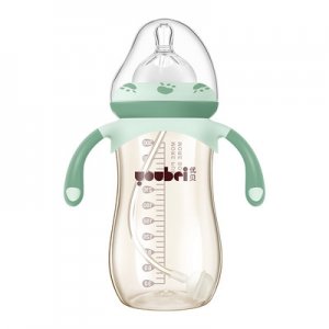 寬口徑手柄吸管奶瓶防脹氣嬰兒奶瓶OEM/ODM定制代加工