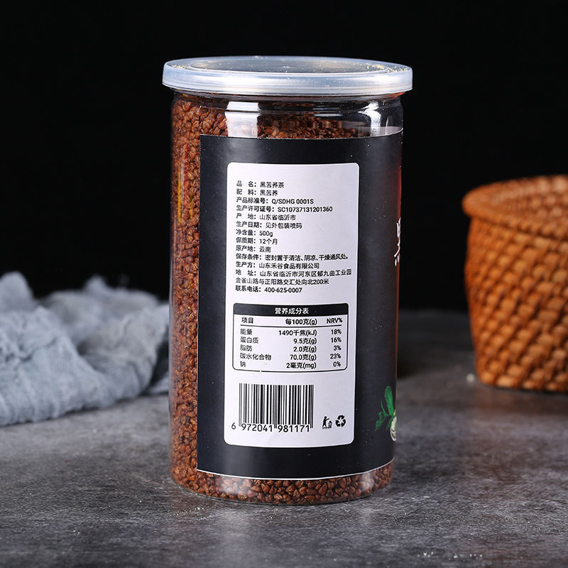 全株苦蕎茶 500克罐裝代加工貼牌OEM/ODM