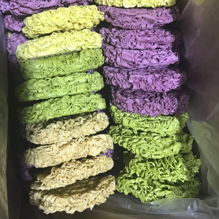 菠菜汁紫薯方便面OEM/ODM代加工