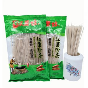 批發(fā)紅薯粉條330g獨(dú)立包裝煮食紅薯粉絲餐飲食材火鍋袋裝紅苕粉OEM/ODM代加工