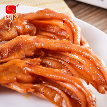 精武鴨掌250g武漢特產(chǎn)鹵味休閑零食散裝小吃肉類食品鴨掌OEM/ODM定制代加工