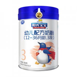 銀橋 陽光寶寶奶粉3段幼兒嬰兒配方牛奶粉900g罐裝優(yōu)加三段1-3歲代加工貼牌OEM/ODM