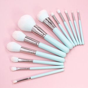 12支藍色精靈化妝刷