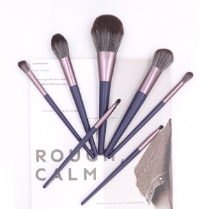 曼陀羅紫色 7支化妝刷套裝 可OEM/ODM代工