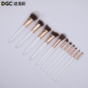 11支金白色化妝刷套裝OEM/ODM