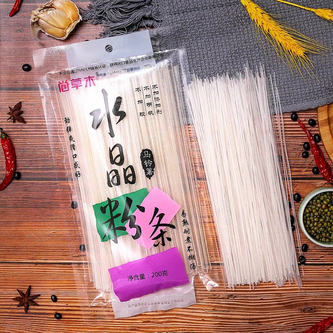 馬鈴薯水晶粉絲貼牌OEM/ODM