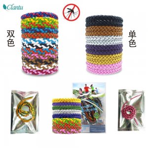 驅蚊皮革手環(huán)貼牌定制代加工