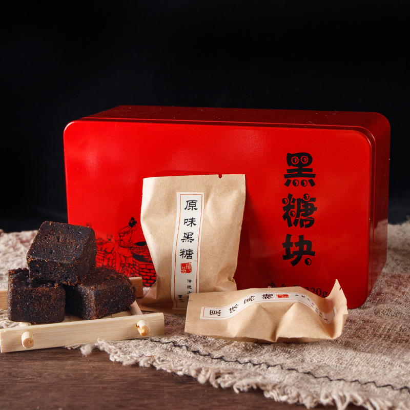古法熬制盒裝黑糖塊貼牌OEM/ODM