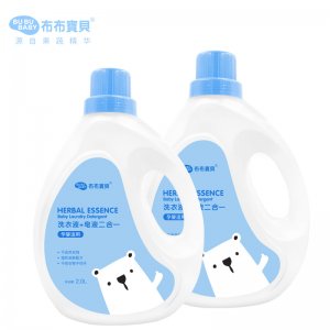 布布寶貝嬰兒洗衣液瓶裝2L貼牌OEM/ODM
