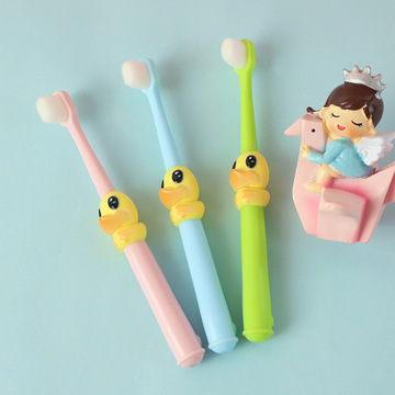 小黃鴨兒童牙刷貼牌定制代加工