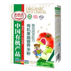 美必佳品牌225克有機(jī)米番茄蔬菜營養(yǎng)米粉可OEM/ODM代工
