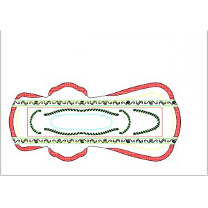 350mm特長夜用衛(wèi)生巾OEM/ODM定制代加工