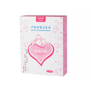 倍絲柔產(chǎn)婦專用衛(wèi)生巾L碼4片裝貼牌OEM/ODM