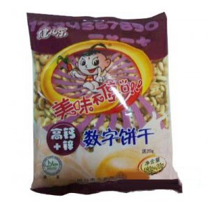 健兒樂高鈣+鋅數(shù)字餅干200gOEM/ODM定制代加工