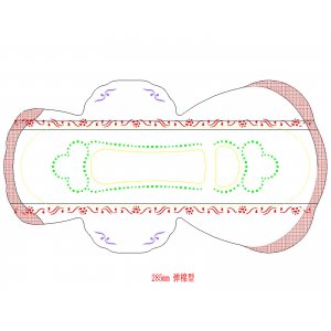 285mm標準夜用衛(wèi)生巾OEM代加工