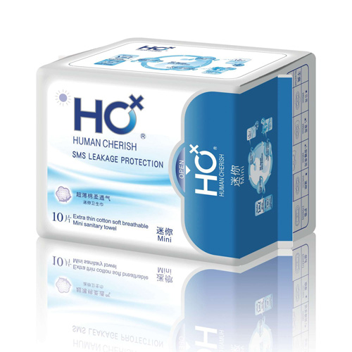 防漏系統(tǒng)迷你日用衛(wèi)生巾代加工貼牌OEM/ODM