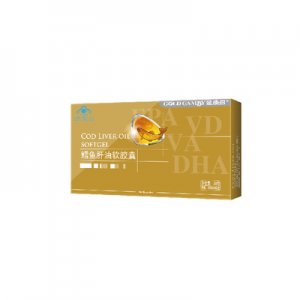 DHA進口鱈魚肝油軟膠囊貼牌OEM/ODM
