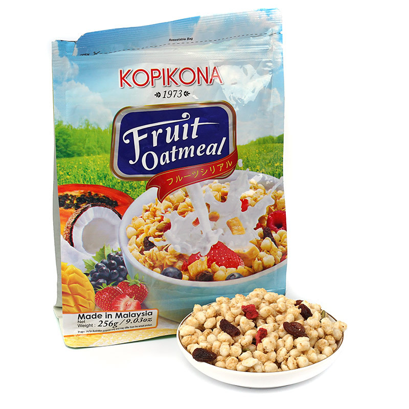 可比可納速食草莓木瓜沖調(diào)水果麥片OEM/ODM代加工