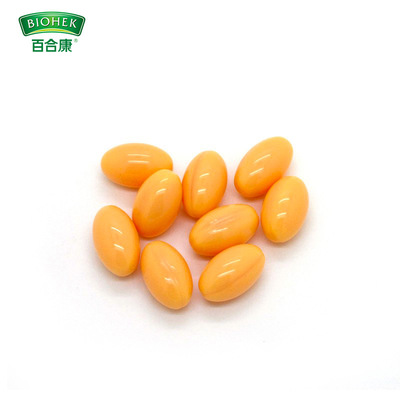 百合康牌輔酶Q10維生素E軟膠囊貼牌定制代加工 百合康牌輔酶Q10維生素E軟膠囊貼牌定制代加工