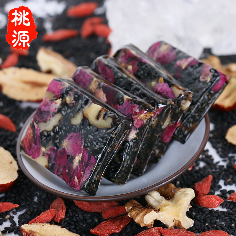 玫瑰花瓣女士型固元糕即食10gOEM/ODM定制代加工