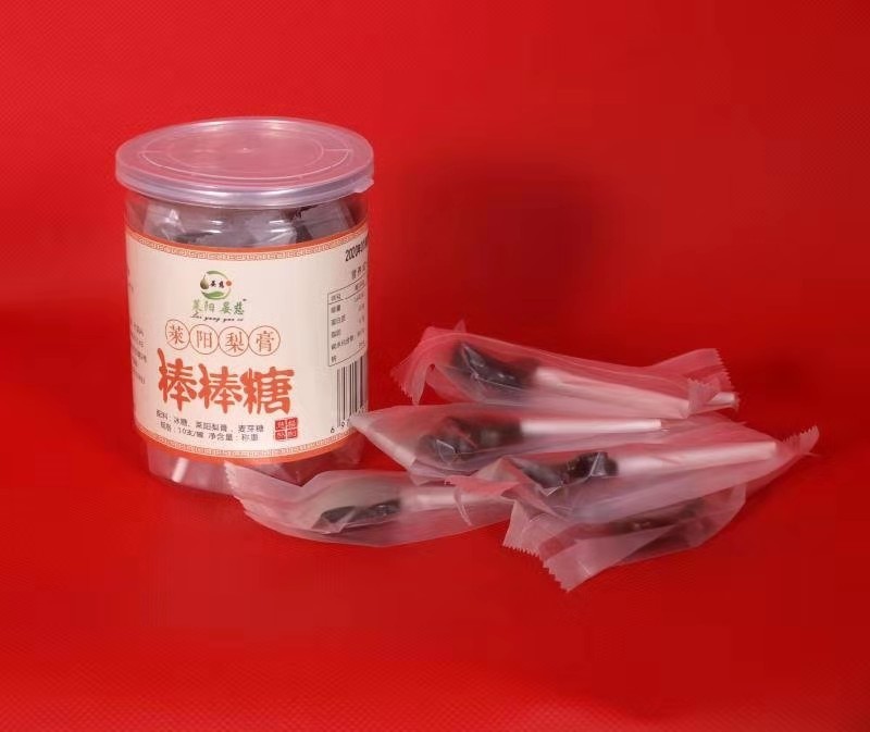 純正兒童梨膏棒棒糖貼牌OEM/ODM