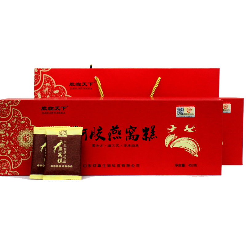 阿膠燕窩糕450g/盒OEM代加工