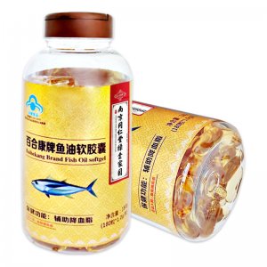 百合康牌魚(yú)油軟膠囊代加工貼牌OEM/ODM