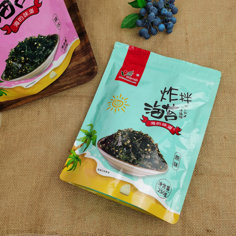 綠色飛揚(yáng)拌飯海苔碎即食兒童零食OEM/ODM定制代加工