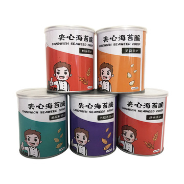 夾心海苔兒童芝麻海苔OEM/ODM定制代加工