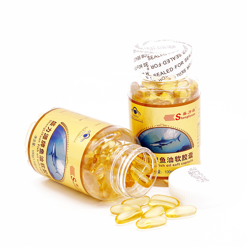 批發(fā)金裝藍(lán)帽魚油軟膠囊代加工貼牌OEM/ODM