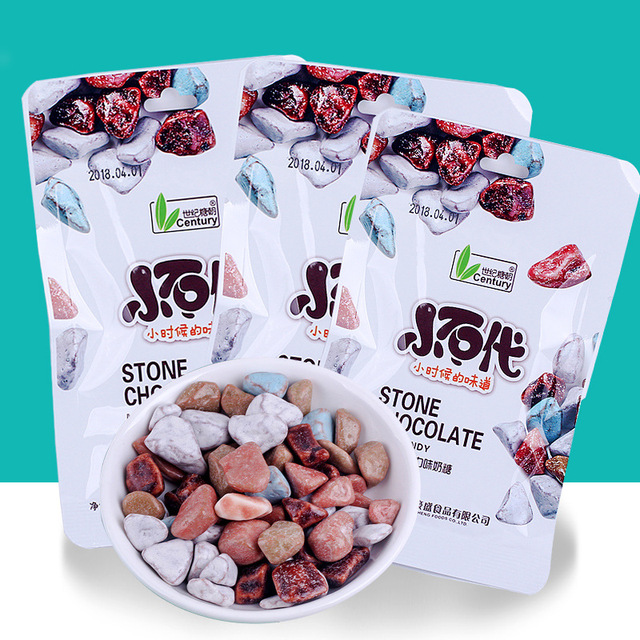 石頭糖混合巧克力乳酸奶糖OEM/ODM定制代加工