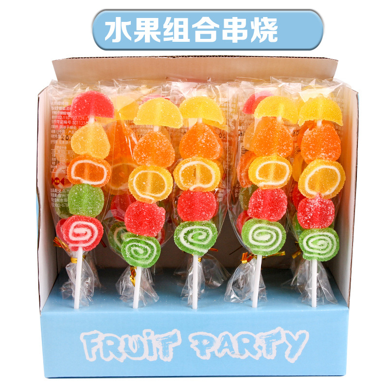 水果小貓葫蘆串燒水果糖OEM/ODM代加工