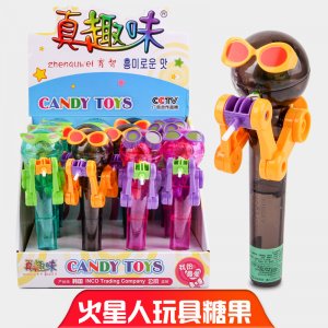 創(chuàng)意唐僧機器人兒童玩具糖貼牌OEM/ODM