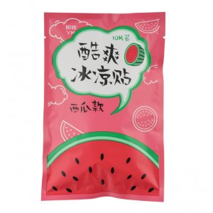 酷爽冰涼貼西瓜款代加工貼牌OEM/ODM
