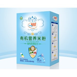 魚(yú)肉蔬菜配方盒裝有機(jī)營(yíng)養(yǎng)米粉OEM/ODM代加工