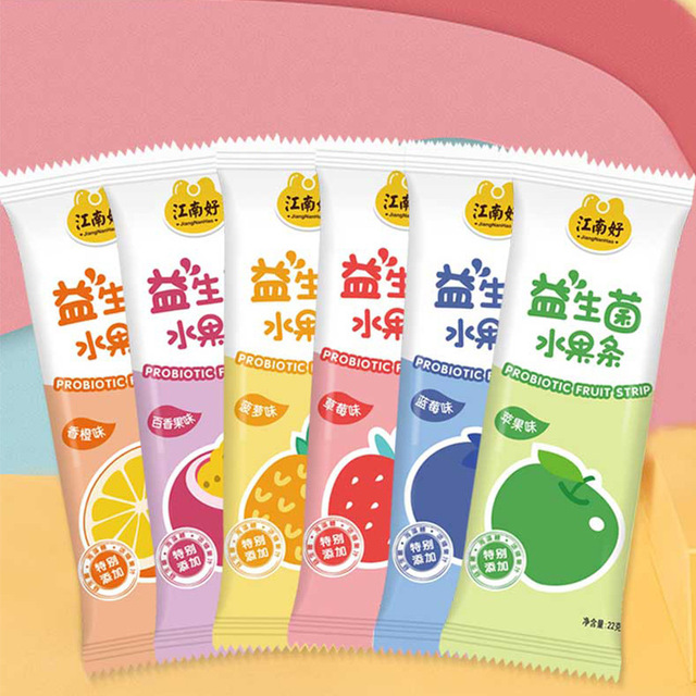 多種口味益生菌水果條可OEM/ODM代工