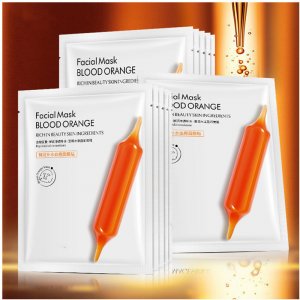 日森鮮潤補水血橙面膜貼牌定制代加工