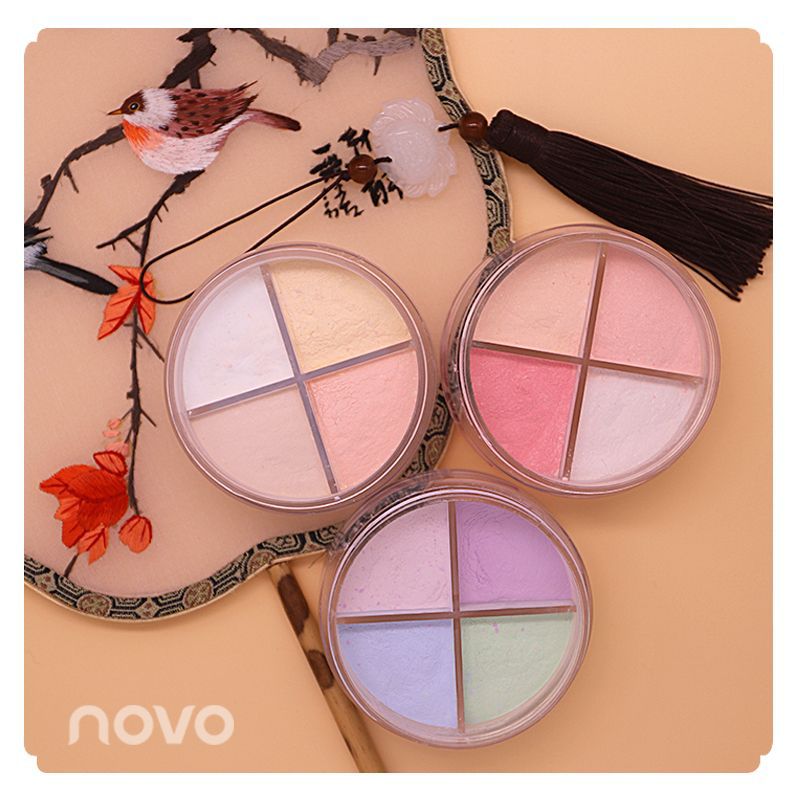NOVO故宮云鶴輕盈四色散粉OEM/ODM代加工