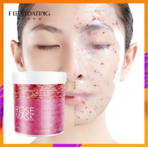 美容院玫瑰花瓣補(bǔ)水面膜粉貼牌OEM/ODM