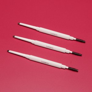 三角噴漆白小三角雙頭自動(dòng)眉筆代加工貼牌OEM/ODM