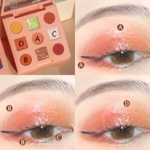 眼影盤(pán)ing超火閃珠閃粉珠光亮片代加工貼牌OEM/ODM