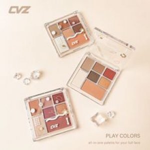 CVZ七巧板玩趣精靈組合盤眼影OEM/ODM定制代加工