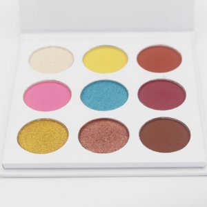 啞光珠光9色眼影盤OEM代加工