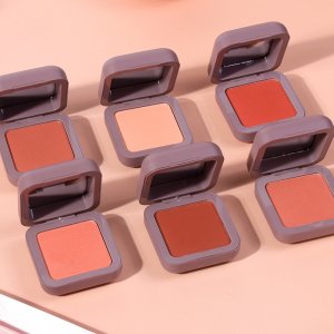 彩即網(wǎng)紅款潤色絲滑單色腮紅代加工貼牌OEM/ODM