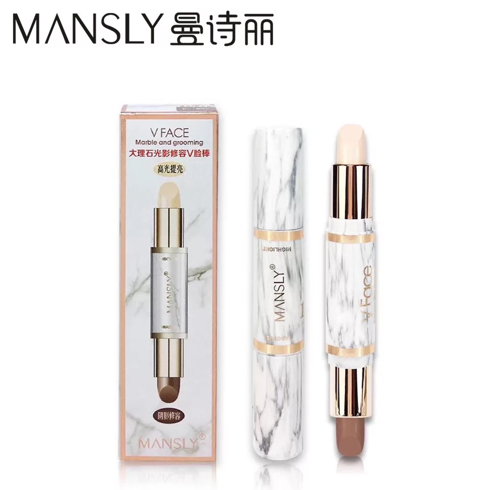 曼詩麗大理石光影修容V臉棒貼牌定制代加工