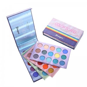 旋轉(zhuǎn)卡片60色cos眼影OEM代加工