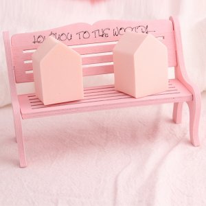 八塊扇形親水化妝粉撲貼牌定制代加工