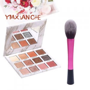 火焰形鋁制粉底刷貼牌OEM/ODM