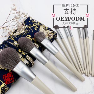 12支裝化妝刷套裝貼牌定制代加工