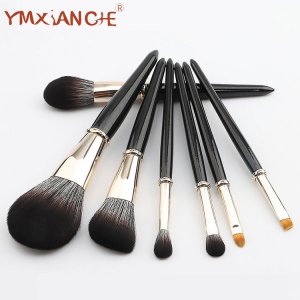 鑲磚7支化妝刷套裝貼牌OEM/ODM